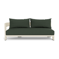 Victoria Aluminum 2 Seat 1 Arm Left
