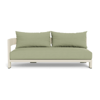 Victoria Aluminum 2 Seat 1 Arm Left