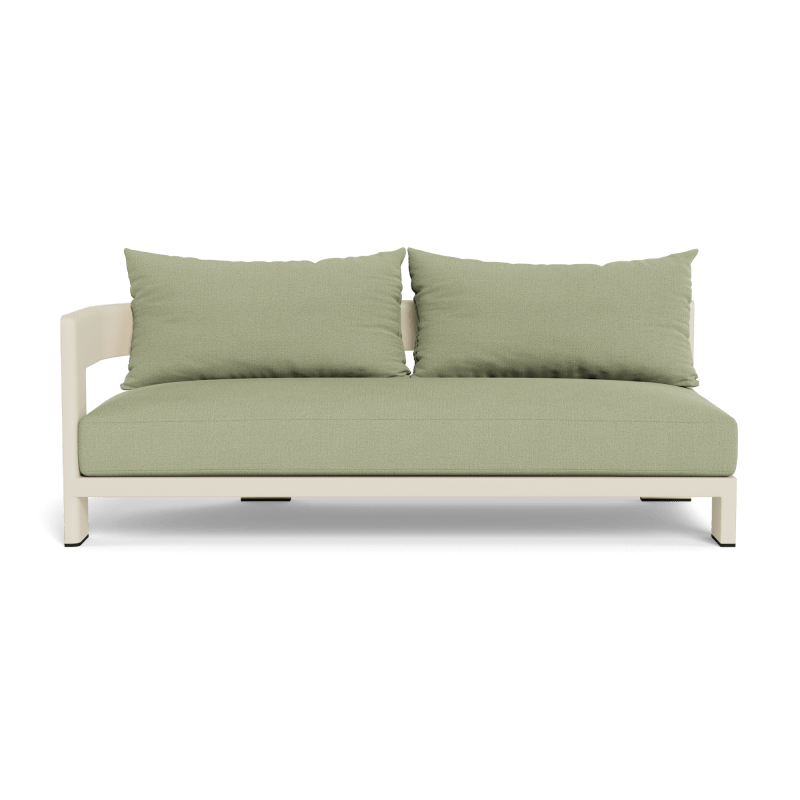 Victoria Aluminum 2 Seat 1 Arm Left