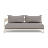 Victoria Aluminum 2 Seat 1 Arm Left
