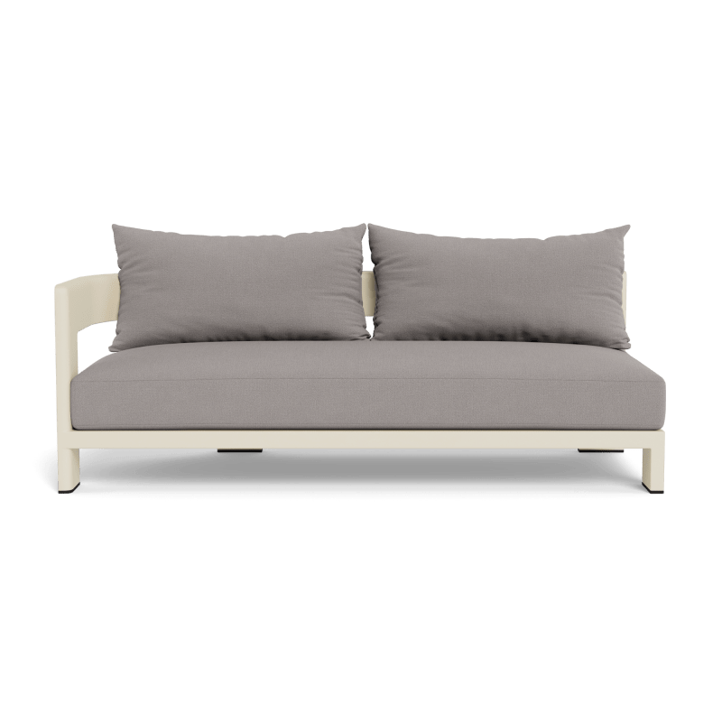 Victoria Aluminum 2 Seat 1 Arm Left