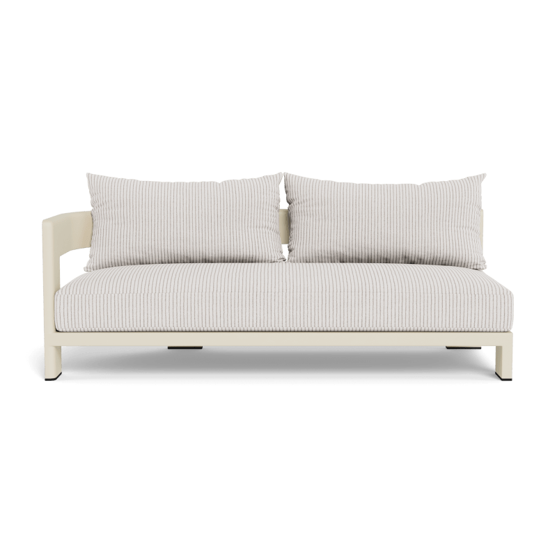 Victoria Aluminum 2 Seat 1 Arm Left