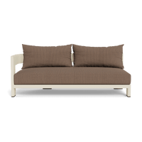 Victoria Aluminum 2 Seat 1 Arm Left