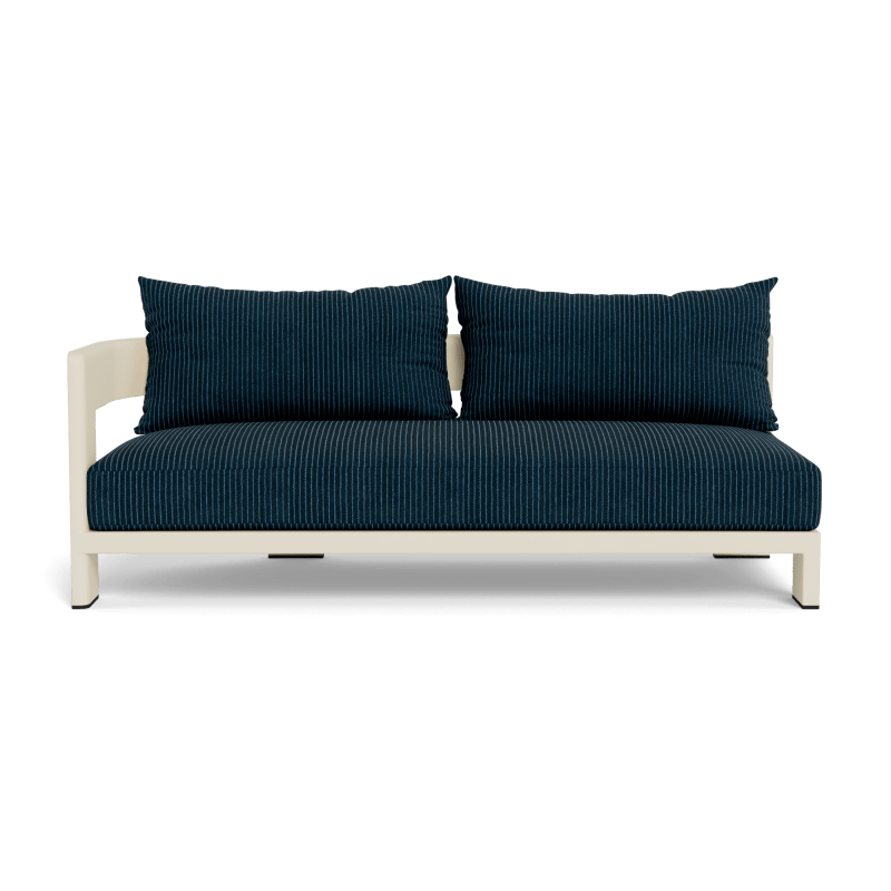 Victoria Aluminum 2 Seat 1 Arm Left