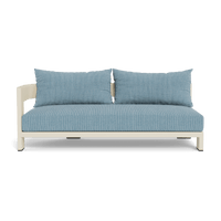 Victoria Aluminum 2 Seat 1 Arm Left
