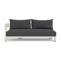 Victoria Aluminum 2 Seat 1 Arm Left