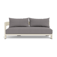 Victoria Aluminum 2 Seat 1 Arm Left