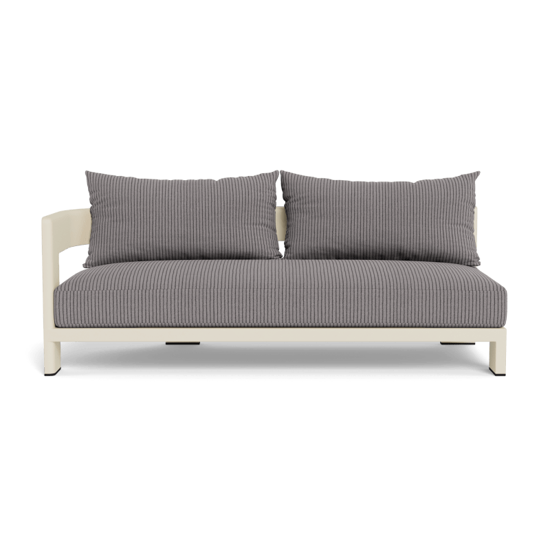 Victoria Aluminum 2 Seat 1 Arm Left