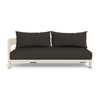 Victoria Aluminum 2 Seat 1 Arm Left