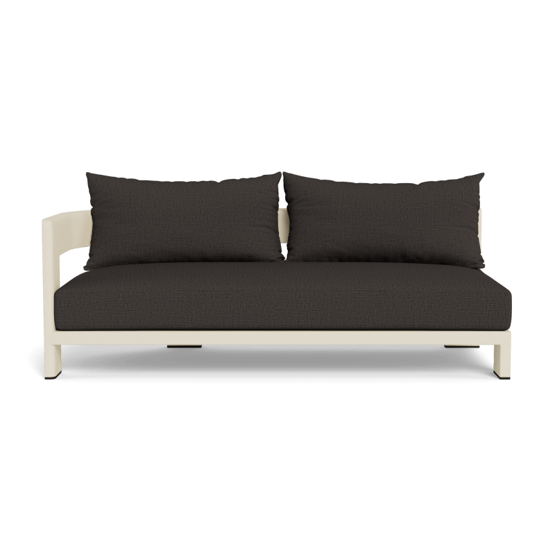Victoria Aluminum 2 Seat 1 Arm Left