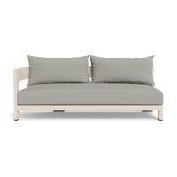 Victoria Aluminum 2 Seat 1 Arm Left