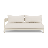 Victoria Aluminum 2 Seat 1 Arm Left