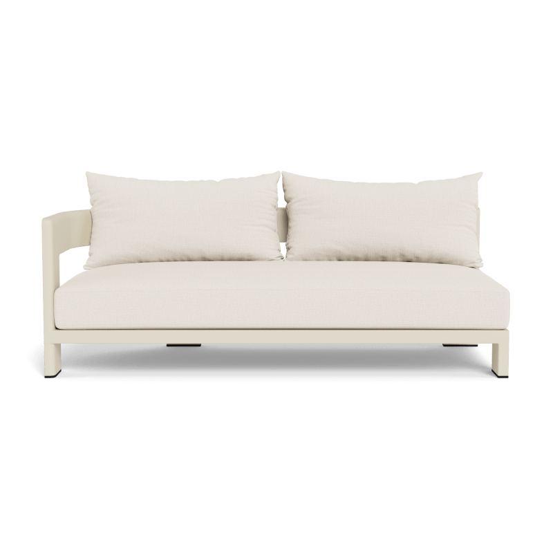 Victoria Aluminum 2 Seat 1 Arm Left