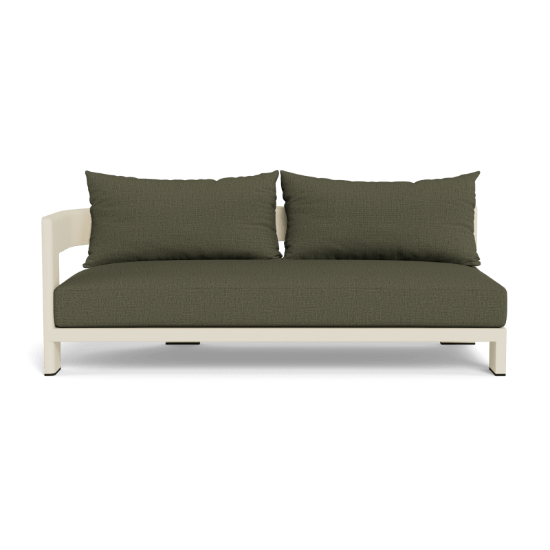 Victoria Aluminum 2 Seat 1 Arm Left