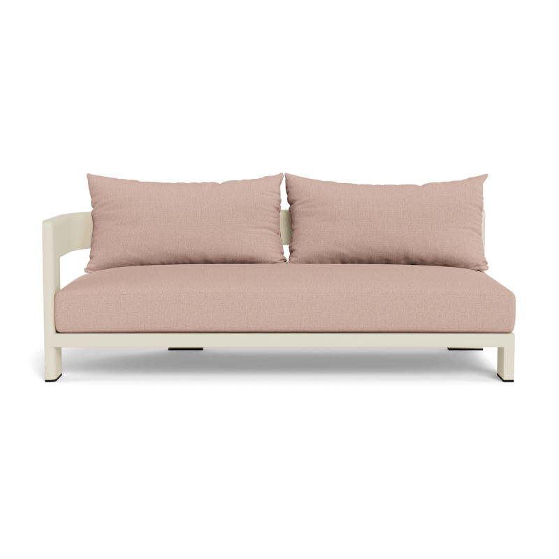 Victoria Aluminum 2 Seat 1 Arm Left