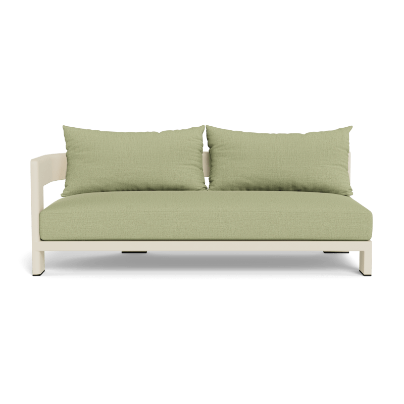 Victoria Aluminum 2 Seat 1 Arm Left