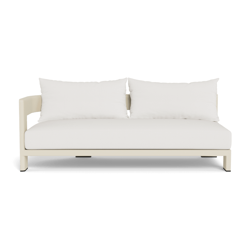 Victoria Aluminum 2 Seat 1 Arm Left