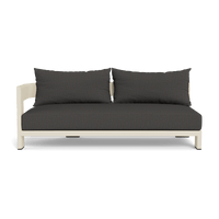 Victoria Aluminum 2 Seat 1 Arm Left