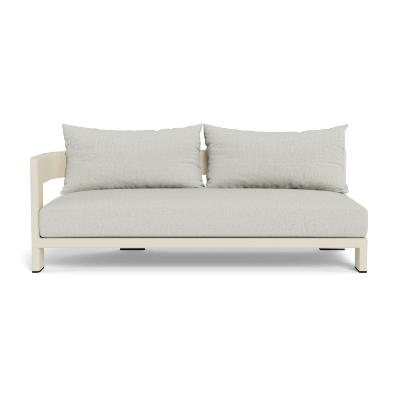 Victoria Aluminum 2 Seat 1 Arm Left