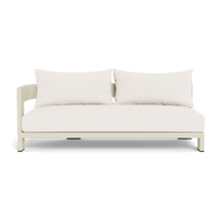 Victoria Aluminum 2 Seat 1 Arm Left