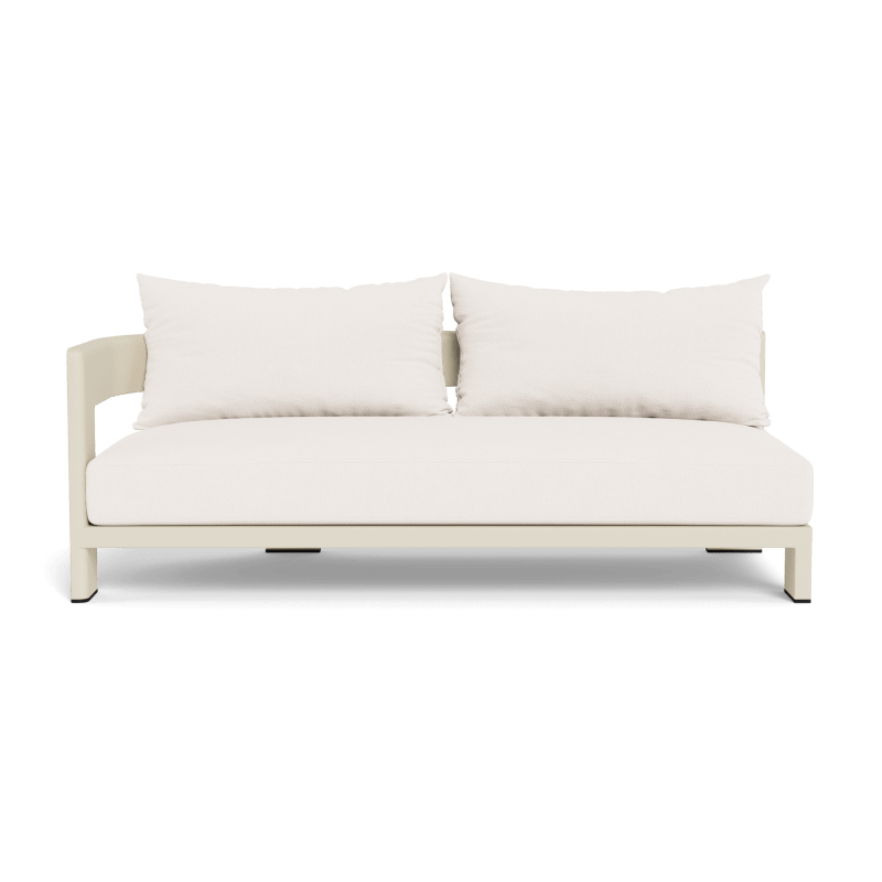 Victoria Aluminum 2 Seat 1 Arm Left