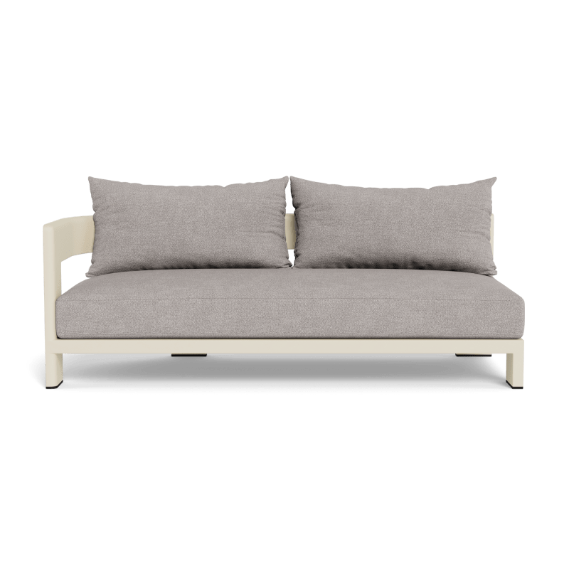Victoria Aluminum 2 Seat 1 Arm Left