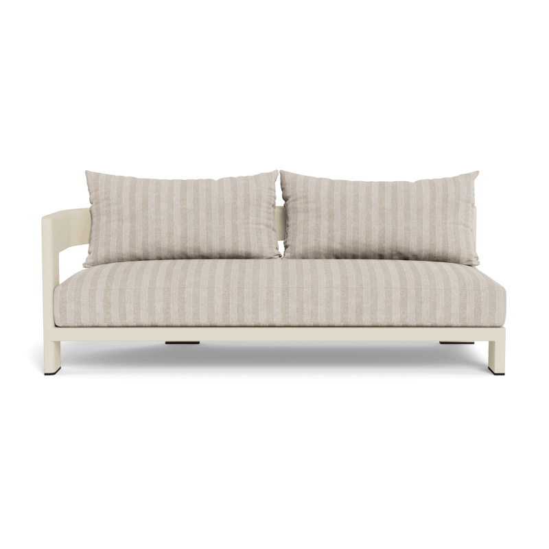 Victoria Aluminum 2 Seat 1 Arm Left