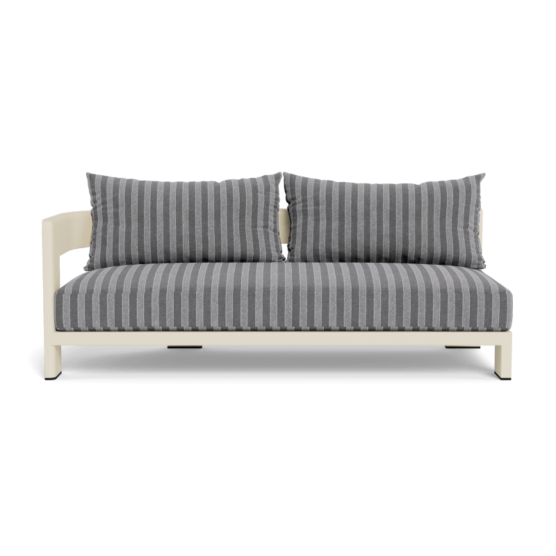 Victoria Aluminum 2 Seat 1 Arm Left