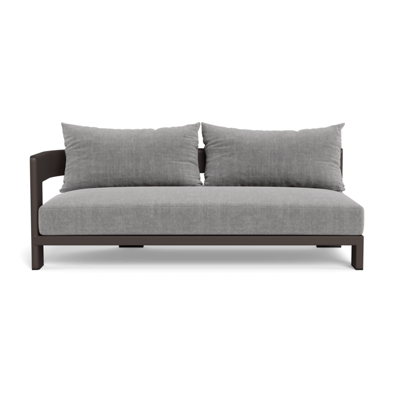 Victoria Aluminum 2 Seat 1 Arm Left