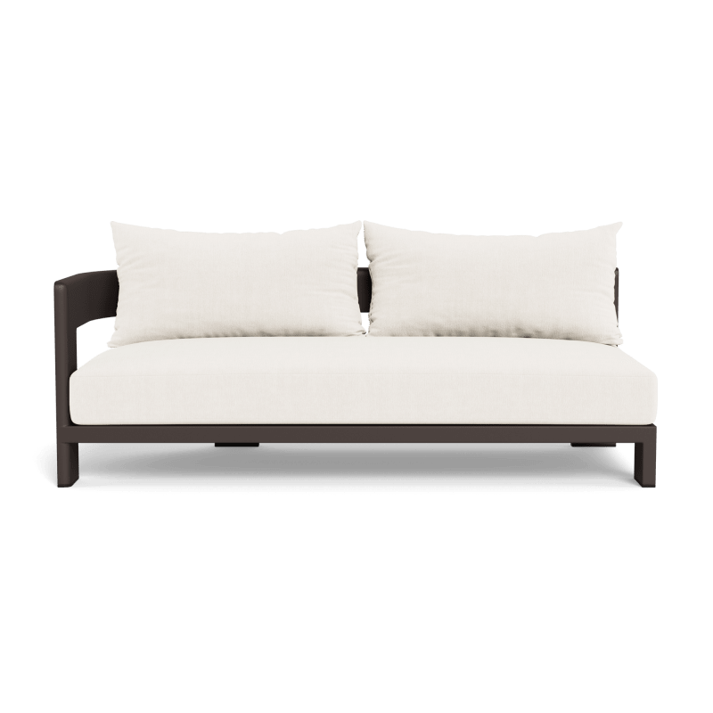 Victoria Aluminum 2 Seat 1 Arm Left