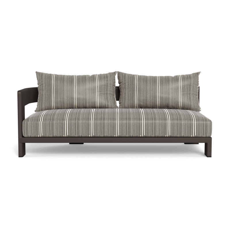 Victoria Aluminum 2 Seat 1 Arm Left