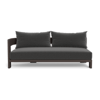 Victoria Aluminum 2 Seat 1 Arm Left