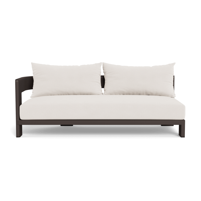 Victoria Aluminum 2 Seat 1 Arm Left