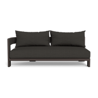 Victoria Aluminum 2 Seat 1 Arm Left