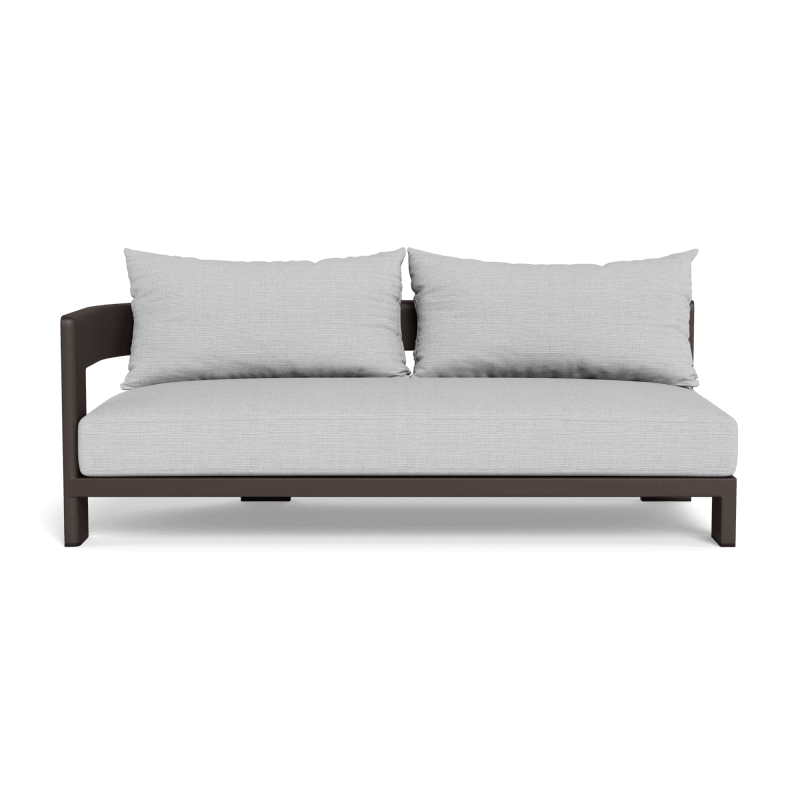 Victoria Aluminum 2 Seat 1 Arm Left