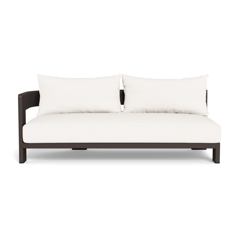 Victoria Aluminum 2 Seat 1 Arm Left