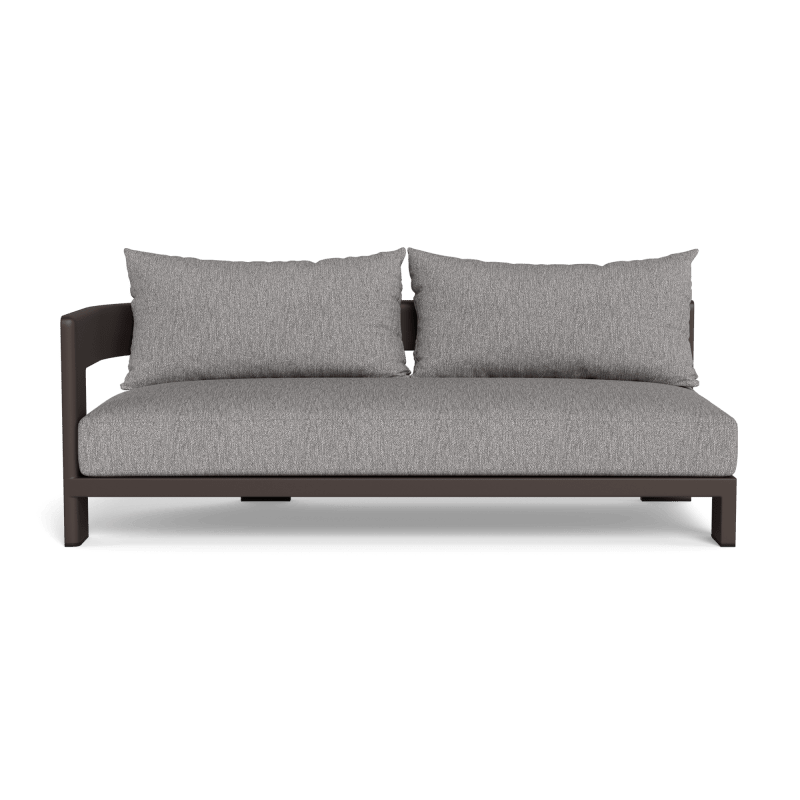Victoria Aluminum 2 Seat 1 Arm Left