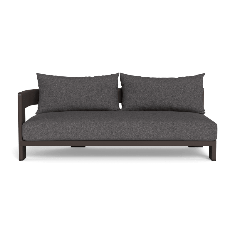 Victoria Aluminum 2 Seat 1 Arm Left