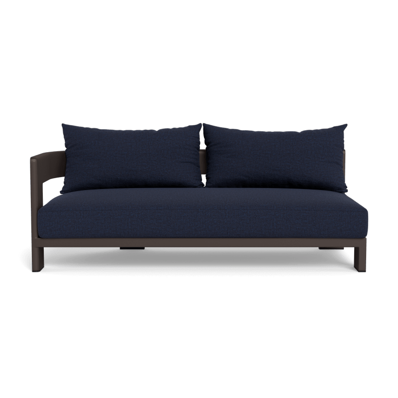 Victoria Aluminum 2 Seat 1 Arm Left