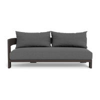 Victoria Aluminum 2 Seat 1 Arm Left