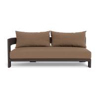 Victoria Aluminum 2 Seat 1 Arm Left
