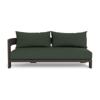 Victoria Aluminum 2 Seat 1 Arm Left