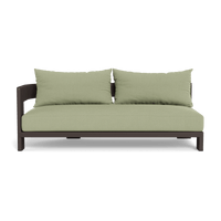 Victoria Aluminum 2 Seat 1 Arm Left