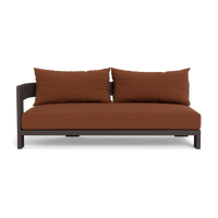 Victoria Aluminum 2 Seat 1 Arm Left