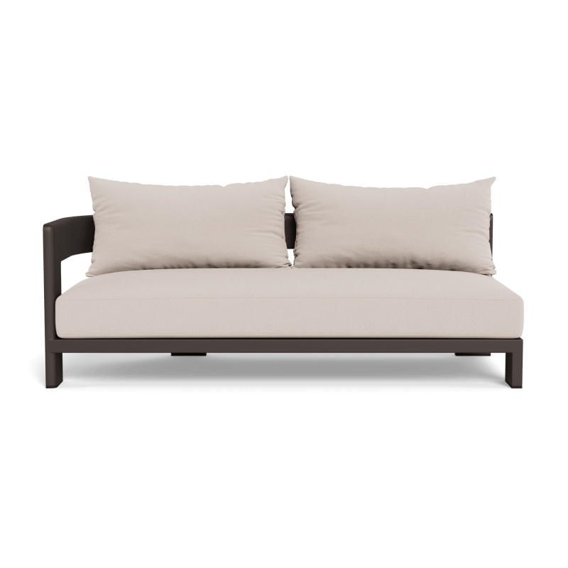 Victoria Aluminum 2 Seat 1 Arm Left