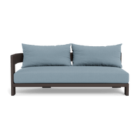 Victoria Aluminum 2 Seat 1 Arm Left