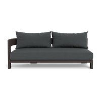 Victoria Aluminum 2 Seat 1 Arm Left