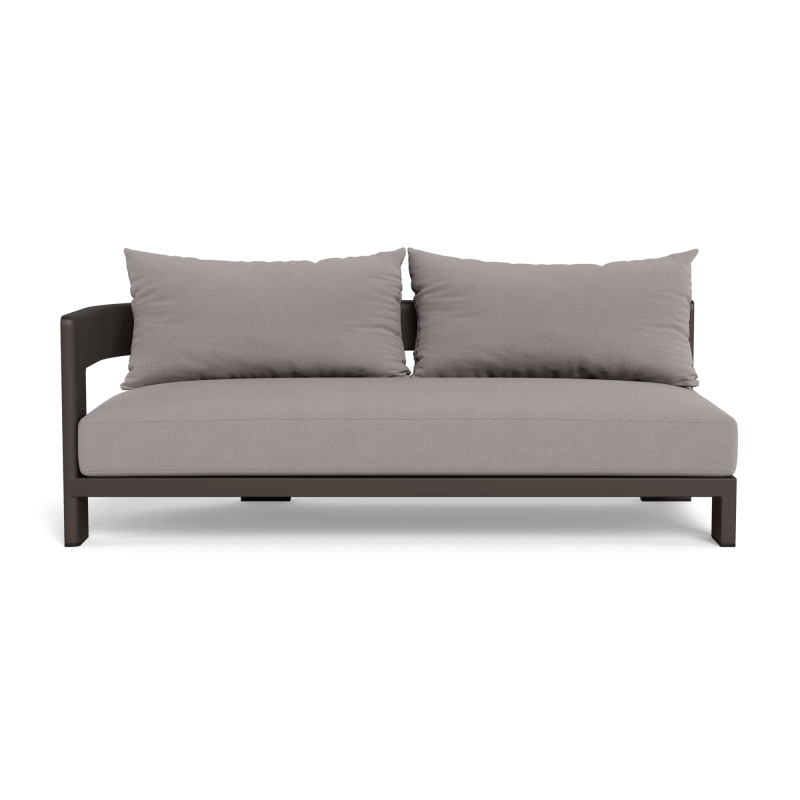 Victoria Aluminum 2 Seat 1 Arm Left