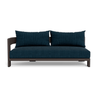 Victoria Aluminum 2 Seat 1 Arm Left