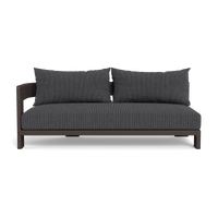 Victoria Aluminum 2 Seat 1 Arm Left